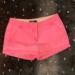 J. Crew Pink Chino Shorts